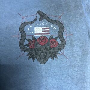NWT-AFFLICTION- Men’s Small- reversible design
